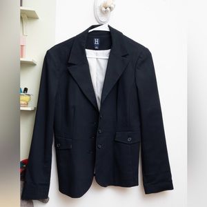 Tommy Hilfiger Blazer Black with Cream Colored Lining